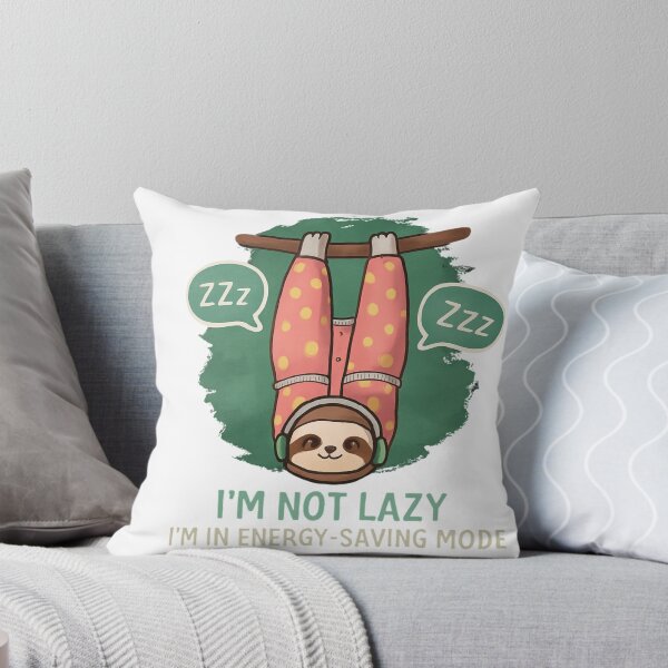 Item preview, Funny Sloth T-Shirt – I’m Not Lazy I’m in Energy Saving Mode – Cute Animal Lover Gift designed and sold by ElwaliedElhag.