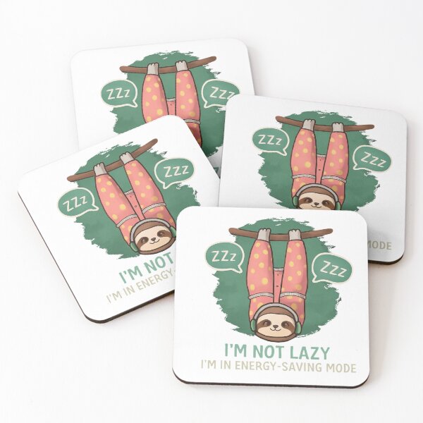 Item preview, Funny Sloth T-Shirt – I’m Not Lazy I’m in Energy Saving Mode – Cute Animal Lover Gift designed and sold by ElwaliedElhag.