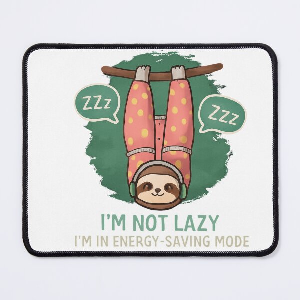 Item preview, Funny Sloth T-Shirt – I’m Not Lazy I’m in Energy Saving Mode – Cute Animal Lover Gift designed and sold by ElwaliedElhag.