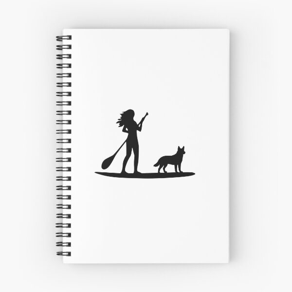 Item preview, Women's SUP Standup Paddleboard Summer Blue Heeler Gift  designed and sold by Guarddogdrive.