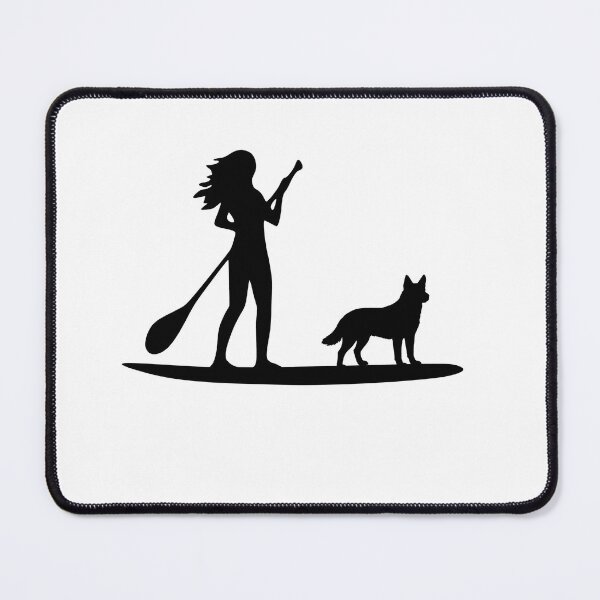Item preview, Women's SUP Standup Paddleboard Summer Blue Heeler Gift designed and sold by Guarddogdrive.