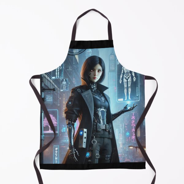Item preview, Detective Ariadna-7-Cyberpunk designed and sold by ChidaStore.