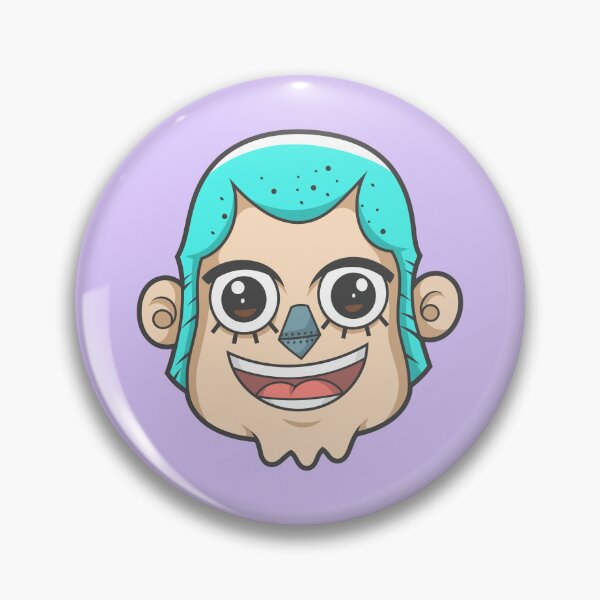 Item preview, cute kawaii cyborg franky trending sticker designed and sold by Weelbein9.