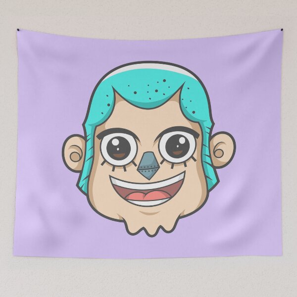 Item preview, cute kawaii cyborg franky trending sticker designed and sold by Weelbein9.