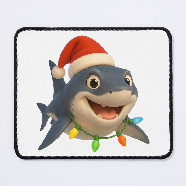 Item preview, Christmas Porbeagle Shark designed and sold by Sillytoe.