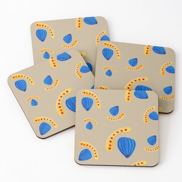 Item preview, Hand-painted boho pattern in earth tones designed and sold by ElizabethCoelho.
