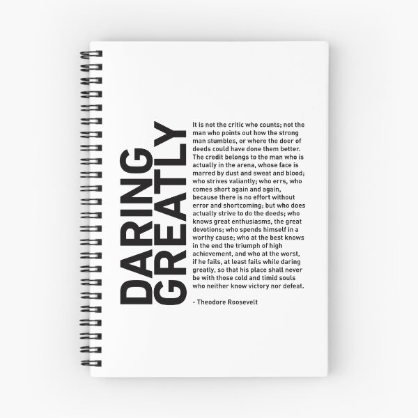 Item preview, Daring Greatly - Man on the Arena - Theodore Roosevelt Quote designed and sold by corbrand.
