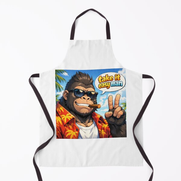 Item preview, #TAKE IT EASY MAN gorilla designed and sold by TIPOTENIOS.