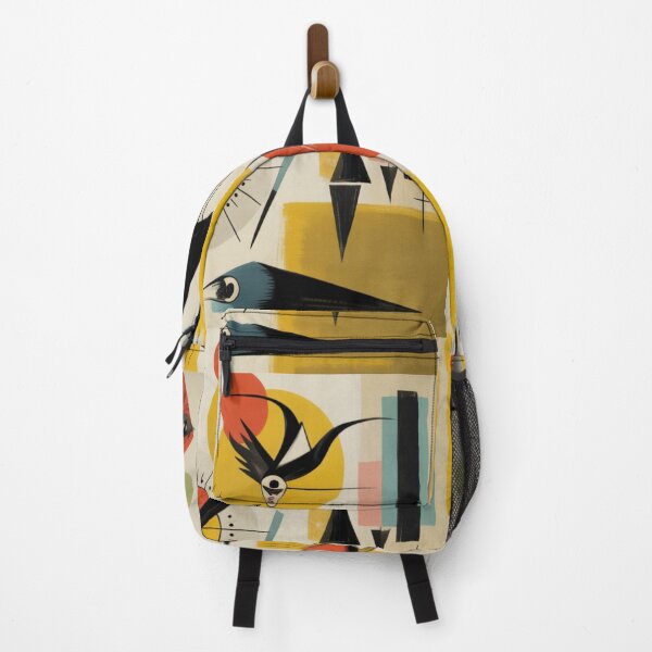 Item preview, Mid-Century Abstract Geometric  Native Tribal Art Boho designed and sold by BlueLineLAX.