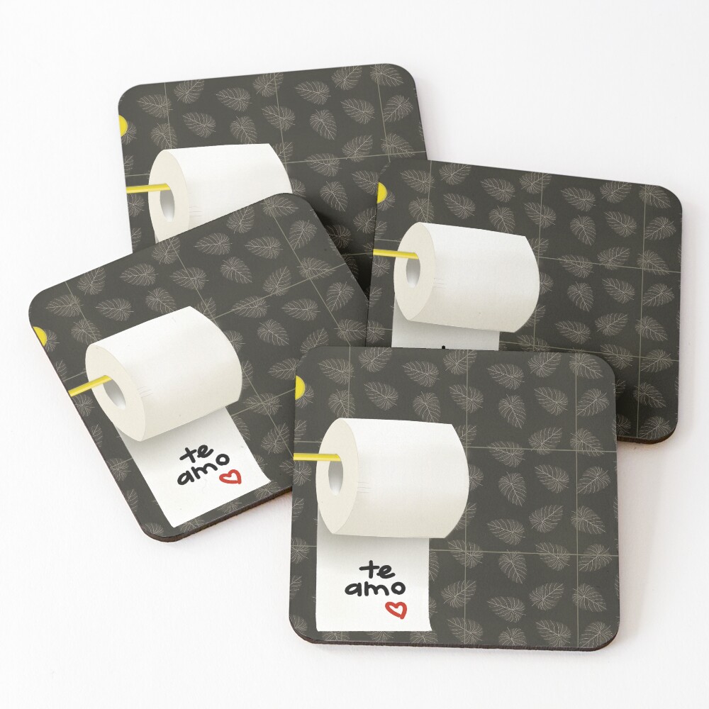 Item preview, Coasters (Set of 4) designed and sold by ROCIODRAMATICA.