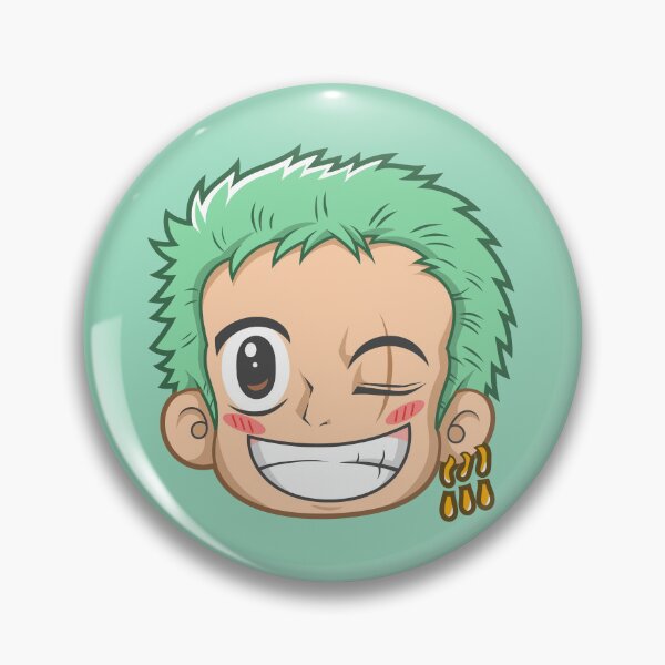 Item preview, cute kawaii swordman zoro trending sticker designed and sold by Weelbein9.