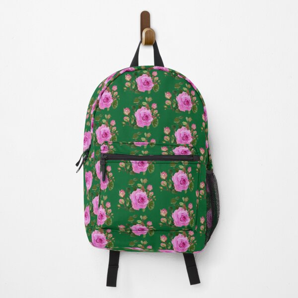 Item preview, Pink Rose on Rich Green designed and sold by TerryFarrow4.