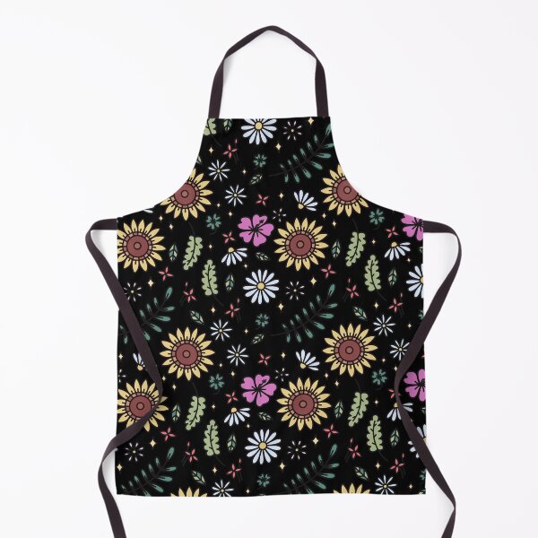 Item preview, Dark-colored flowers and stars designed and sold by Marionalas2.