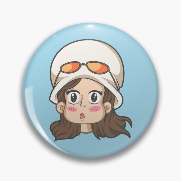 Item preview, cute kawaii nico robin trending sticker designed and sold by Weelbein9.