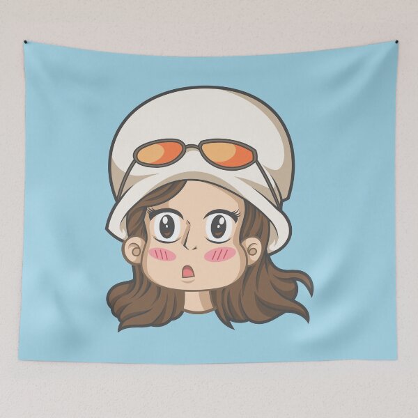Item preview, cute kawaii nico robin trending sticker designed and sold by Weelbein9.