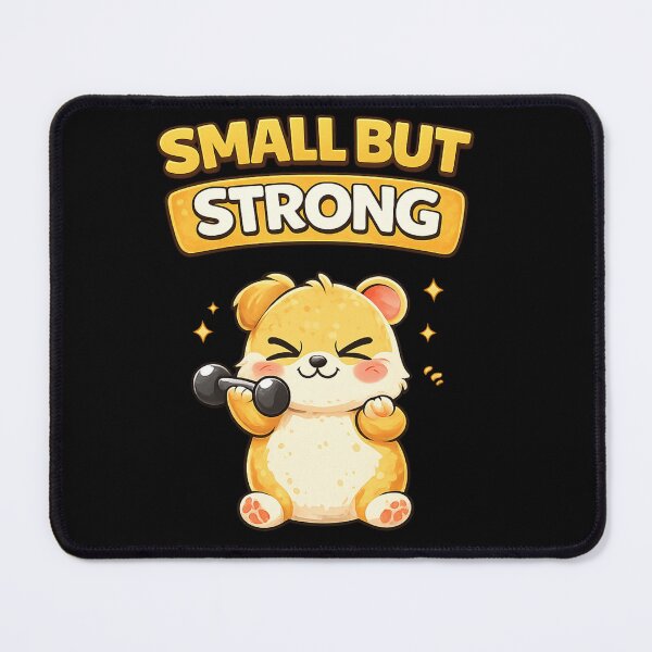 Item preview, Small But Strong Cute Hamster designed and sold by Papier Atelier Art.
