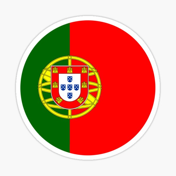 Portugal Flag Sticker – National Pride Decal – Laptop Sticker Gift Sticker