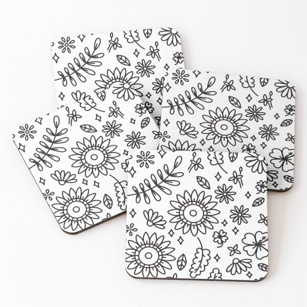 Item preview, Pattern Flowers and stars designed and sold by Marionalas2.