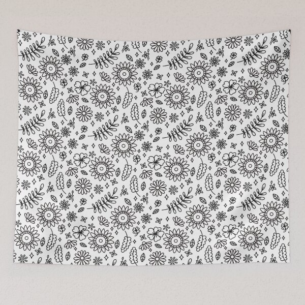 Item preview, Pattern Flowers and stars designed and sold by Marionalas2.