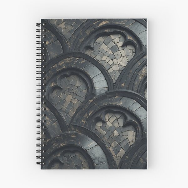 Item preview, Abstract Gothic Arches Stone Mosaic Relief designed and sold by Virtuals1.