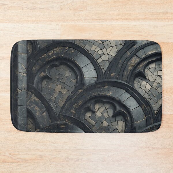 Item preview, Abstract Gothic Arches Stone Mosaic Relief designed and sold by Virtuals1.