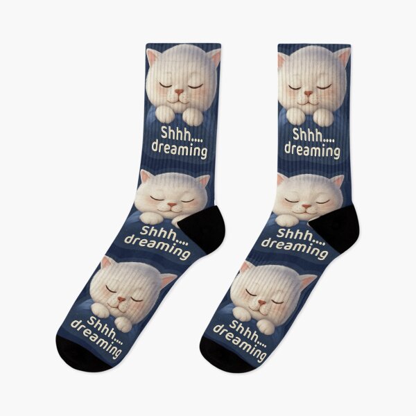 Item preview, Shhh Dreaming Cat – Cozy Bedtime & Night Sky designed and sold by ZKOZKOHI.