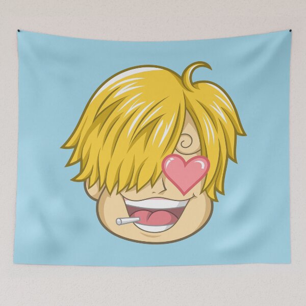 Item preview, cute kawaii black leg sanji trending sticker designed and sold by Weelbein9.