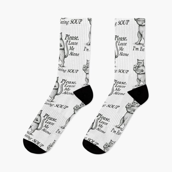 Item preview, Cat Eating Soup, Funny Cat Meme designed and sold by RandyHaskins.