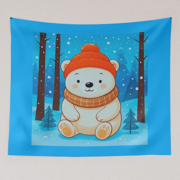 Item preview,  Sleepy Teddy Bear Winter Master. designed and sold by Zofia Sosnecka.