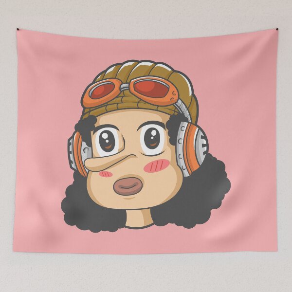Item preview, cute kawaii soge king usopp trending sticker designed and sold by Weelbein9.