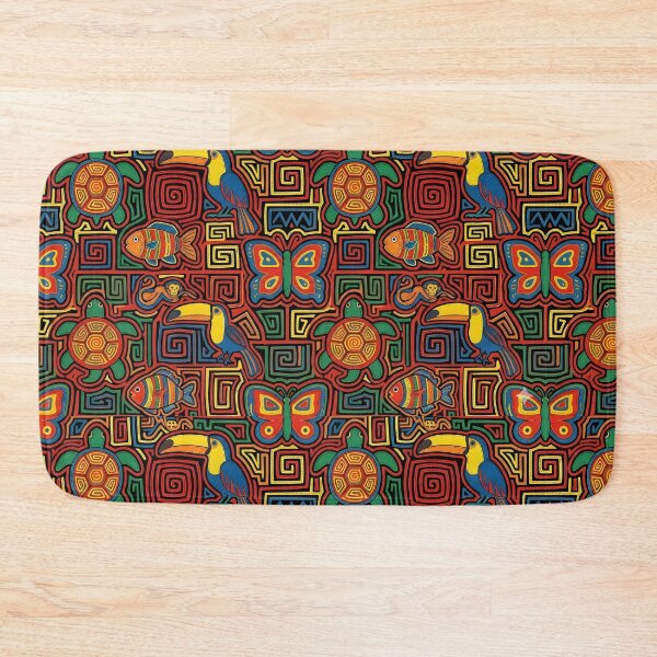 Item preview, Indigenous Panamanian Mola inspired pattern designs designed and sold by Marti’s Shop Corner.