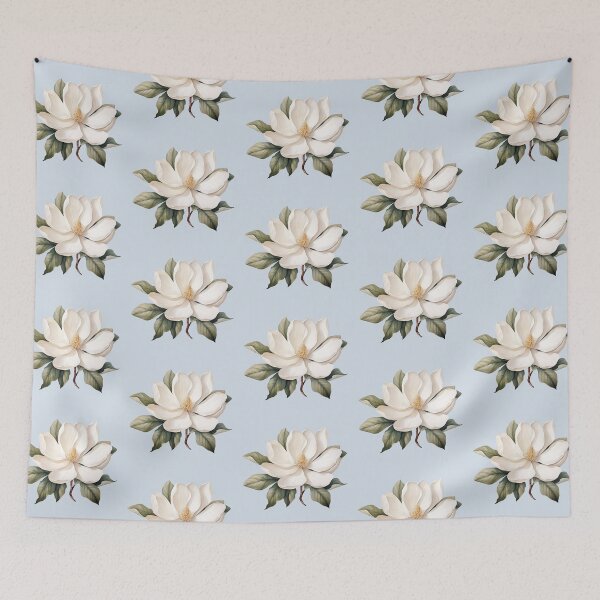 Item preview, White Magnolia Flower designed and sold by Violet Peonies.