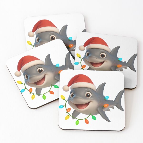 Item preview, Christmas Reef Shark designed and sold by Sillytoe.
