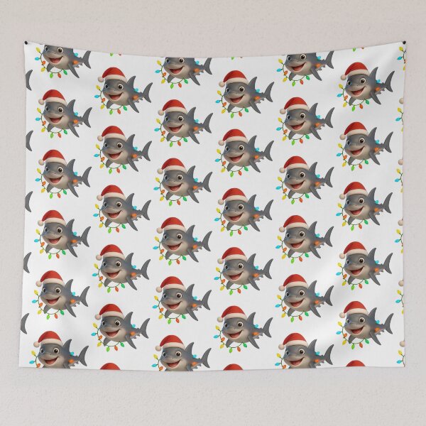 Item preview, Christmas Reef Shark designed and sold by Sillytoe.