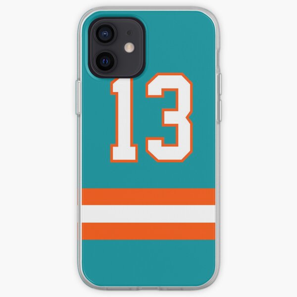 Miami Football - Número de casa 13 Funda blanda para iPhone