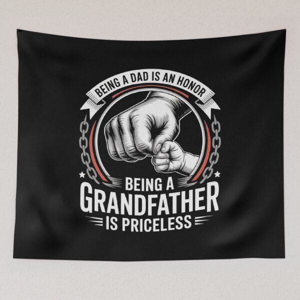 Item preview, Being a Dad Is an Honor, Being a Grandfather Is Priceless designed and sold by ALL ART .