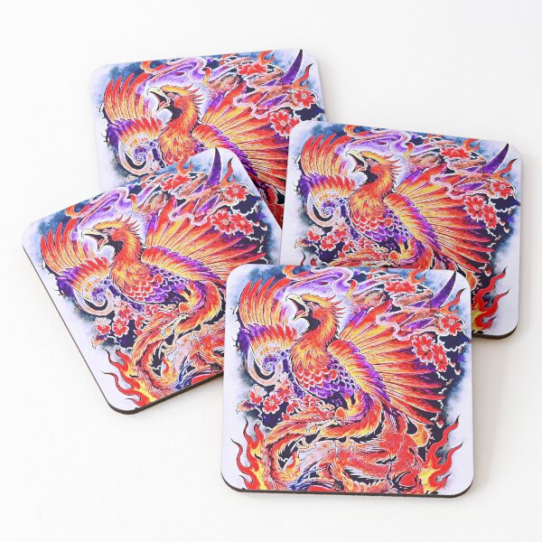 Item preview, Phoenix & Sakura designed and sold by NightRaida.