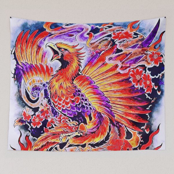 Item preview, Phoenix & Sakura designed and sold by NightRaida.