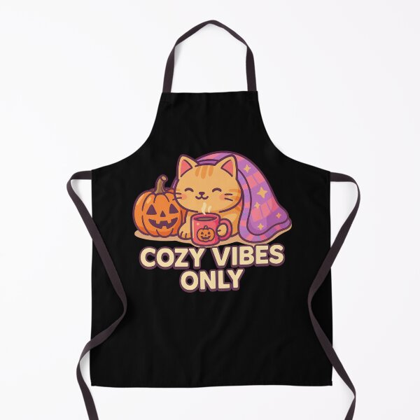 Item preview, Cozy vibes Only | Kawaii Autumn Cat in Blanket with Pumpkin designed and sold by Design_Your_Day.