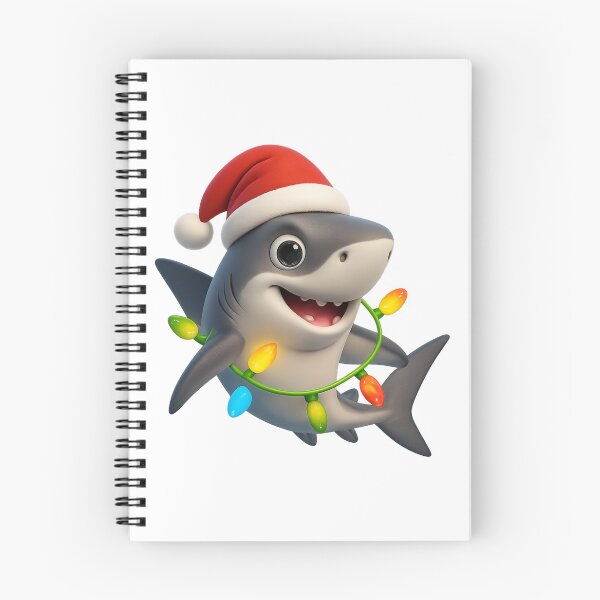 Item preview, Christmas Salmon Shark designed and sold by Sillytoe.