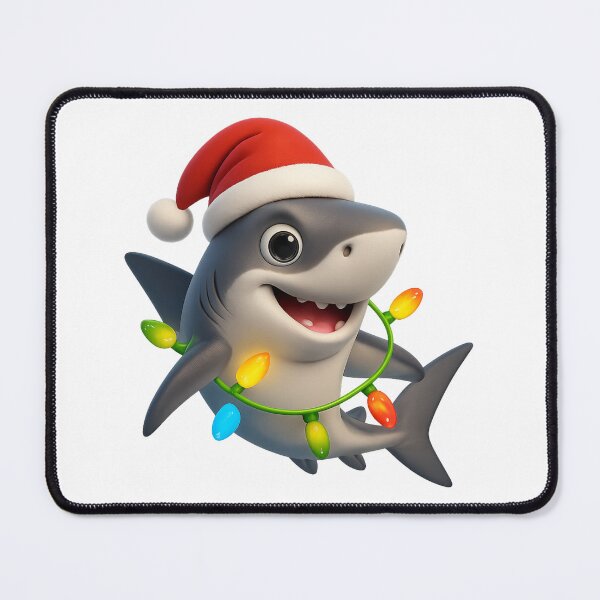 Item preview, Christmas Salmon Shark designed and sold by Sillytoe.