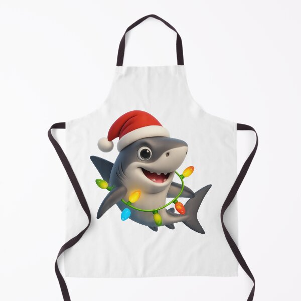 Item preview, Christmas Salmon Shark designed and sold by Sillytoe.