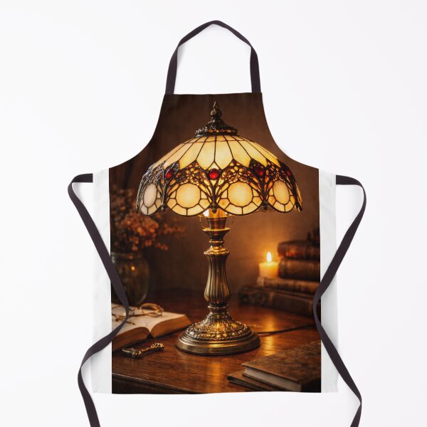 Item preview, Elegant Standing Lamp - Artistic Interior Illustration designed and sold by CzipipitoStudio.