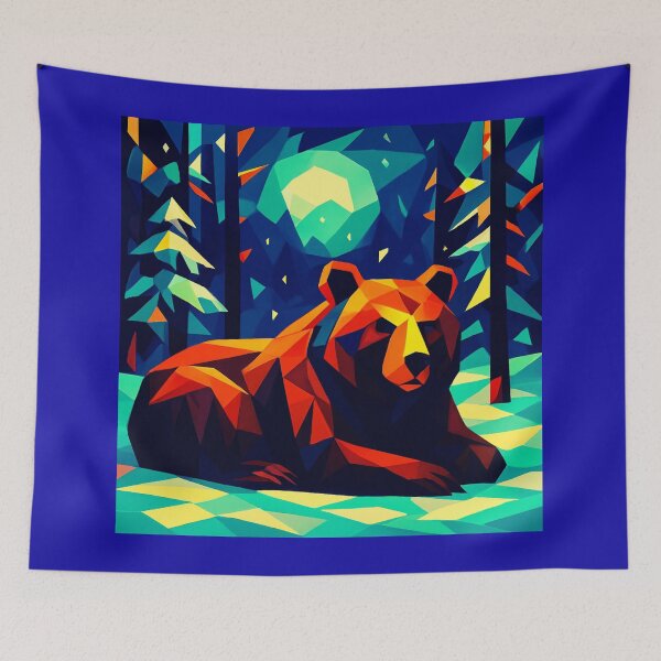 Item preview,  Sleepy Teddy Bear Winter Master. designed and sold by Zofia Sosnecka.
