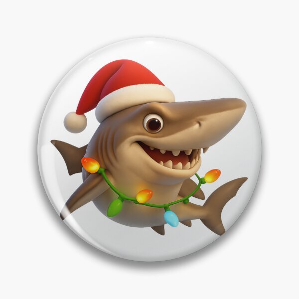 Item preview, Christmas Sand Tiger Shark designed and sold by Sillytoe.