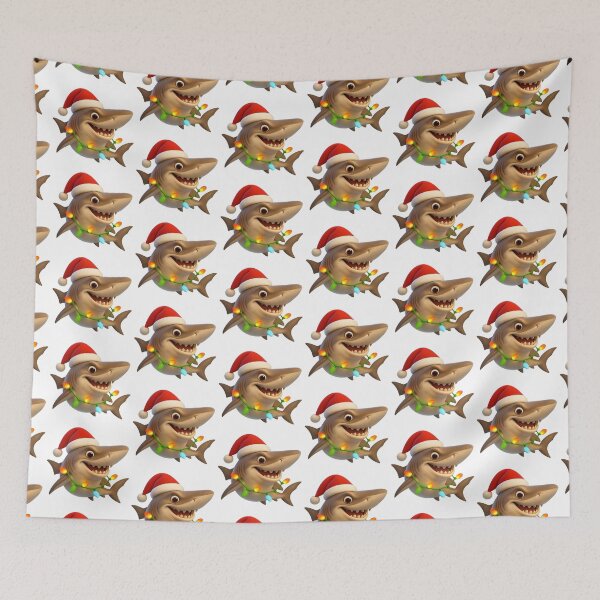 Item preview, Christmas Sand Tiger Shark designed and sold by Sillytoe.