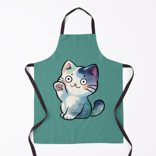 Item preview, Japanese style colorful cat - I'm home. designed and sold by WABISABIMOMENTS.