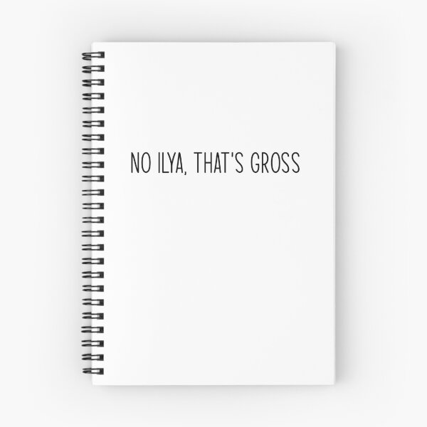 Item preview, No Ilya, that's gross - funny Heated Rivalry quote at the cottage, Ilya Rozanov, Shane Hollander, Hollanov designed and sold by RosefinchArt.