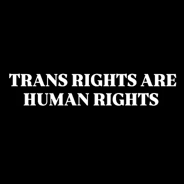 Artwork thumbnail, TRANS RIGHTS by SAY WHAT?