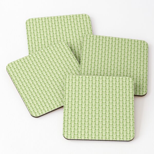 Item preview, English Country Cottage Petite Willoughby Pattern in Light Lime Green designed and sold by kierkegaard.